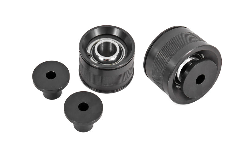 BMR 16-17 6th Gen Camaro Front Radius Rods Bearing Kit - Black - eliteracefab.com