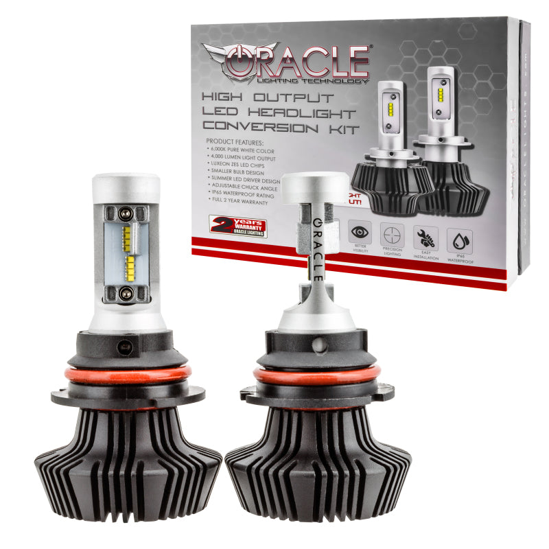 Oracle 9007 4000 Lumen LED Headlight Bulbs (Pair) - 6000K - eliteracefab.com