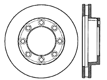 StopTech Slotted & Drilled Sport Brake Rotor - eliteracefab.com