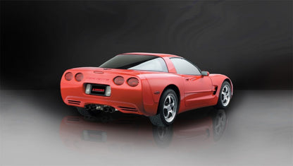 Corsa 97-04 Chevrolet Corvette C5 Z06 5.7L V8 Black Xtreme Cat-Back + XO Exhaust CORSA Performance
