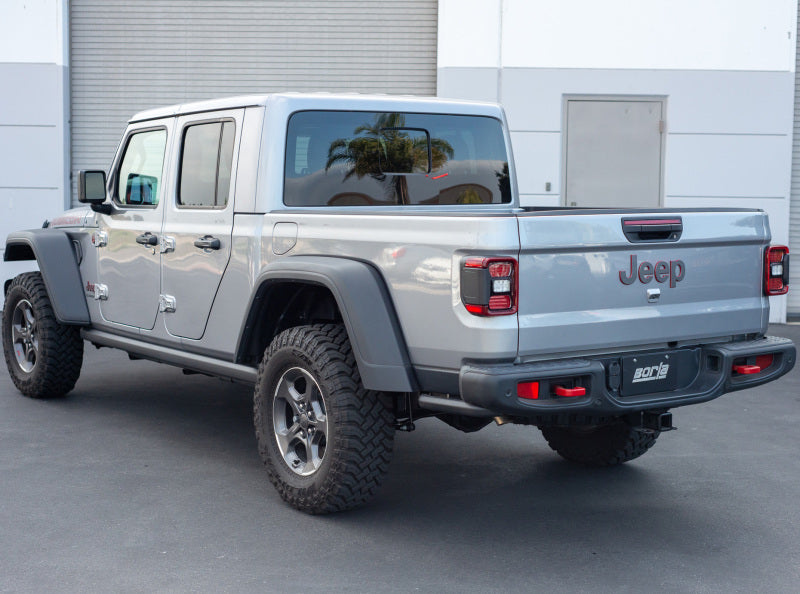 Borla 2020 Jeep Gladiator JT 3.6L V6 AWD 2.75in S-Type Climber Catback w/ Turndown Tip - eliteracefab.com