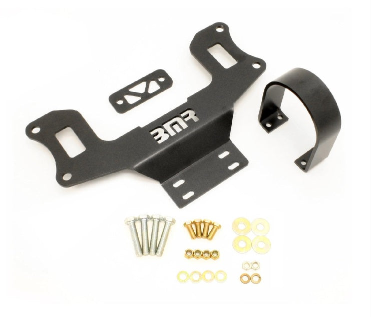 BMR DRIVESHAFT SAFETY LOOP FRONT BLACK (11-19 MUSTANG GT/V6) - eliteracefab.com