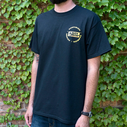 Autometer Black Competition Instruments T-Shirt - XXL 0422XXL