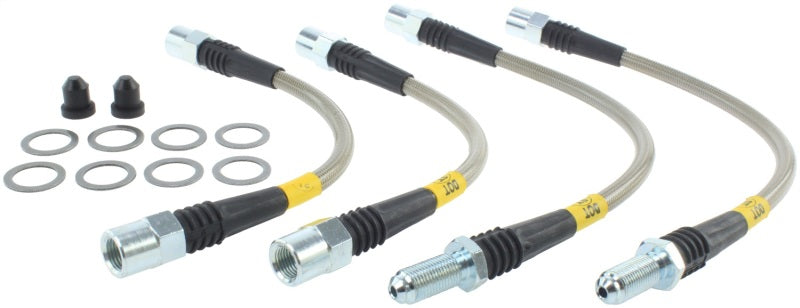 StopTech 08-09 BMW M3 Stainless Steel Rear Brake Kit - eliteracefab.com