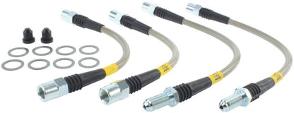 StopTech 08-09 BMW M3 Stainless Steel Rear Brake Kit - eliteracefab.com