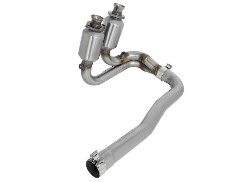 aFe Power Direct Fit Catalytic Converter Replacements Front 04-06 Jeep Wrangler (TJ/LJ) I6-4.0L - eliteracefab.com