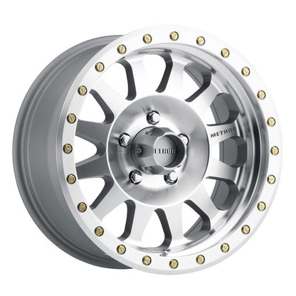 Method Race Wheels MR304 Double Standard, 17x8.5, 0mm Offset, 6x135, 94mm Centerbore, Machined/Clear Coat - eliteracefab.com