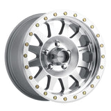 Method Race Wheels MR304 Double Standard, 17x8.5, 0mm Offset, 6x135, 94mm Centerbore, Machined/Clear Coat