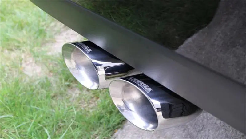 Corsa 3in Inlet 4in Pro Series Twin Side Swept Exhaust Tip Kit - eliteracefab.com