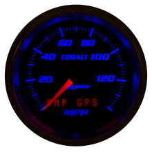 Load image into Gallery viewer, Autometer Cobalt 3-3/8in 0-140MPH In-Dash Electronic GPS Programmable Speedometer