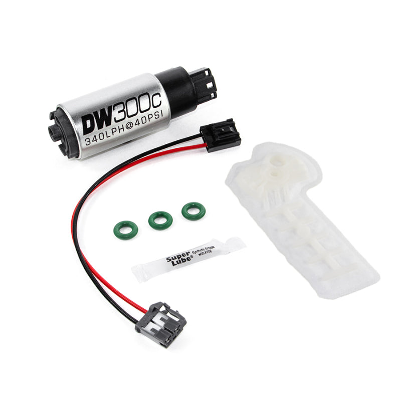 DeatschWerks 340lph DW300C Compact Fuel Pump w/ 12+ Scion FR-S/BRZ / 15 WRX Set Up Kit - eliteracefab.com