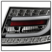 Load image into Gallery viewer, Spyder Audi A6 05-08 4Dr Sedan Only Version 2 Light Bar LED Tail Lights Blk ALT-YD-AA605V2-LBLED-BK - eliteracefab.com