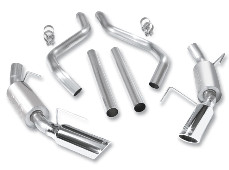 Borla 05-09 Ford Mustang GT/Bullitt ATAK Catback Exhaust - eliteracefab.com