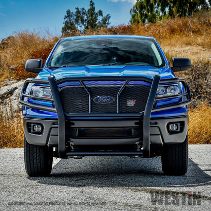 Westin 19-21 Ford Ranger HDX Grille Guard - Blk Westin