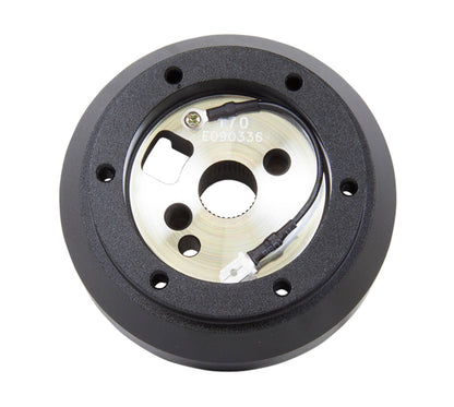 NRG Short Steering Wheel Adaptor Hub Black GM | Dodge | Chevy - eliteracefab.com