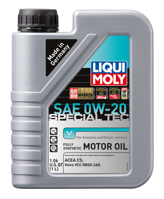 LIQUI MOLY 1L Special Tec V Motor Oil 0W20 LIQUI MOLY