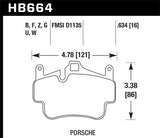 Hawk Performance HPS Front Brake Pads - HB664F.634