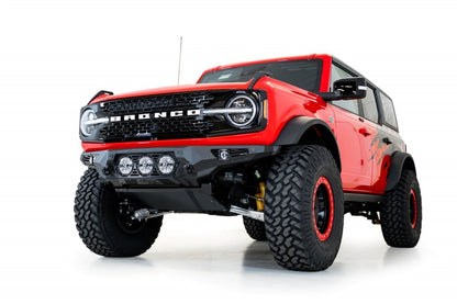 Addictive Desert Designs 21-22 Ford Bronco Bomber Front Bumper (w/ 3 Rigid 360 Mounts) - eliteracefab.com