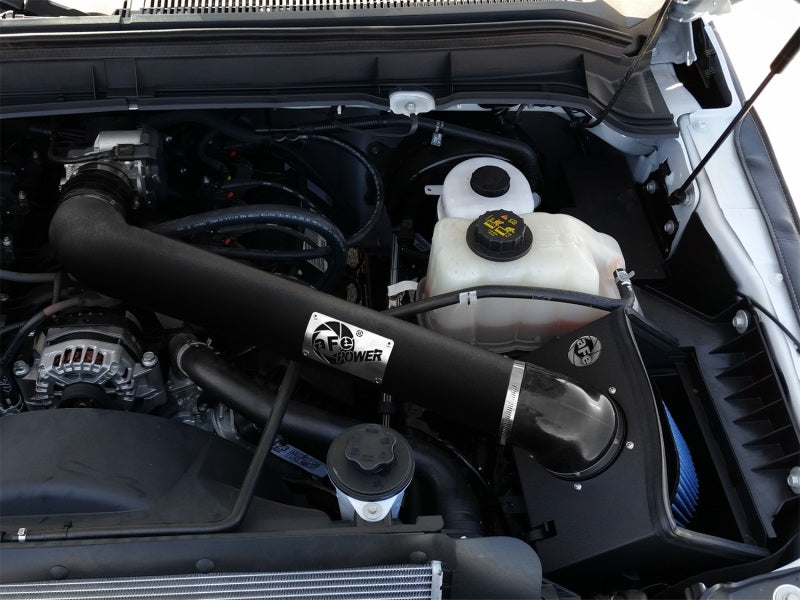 aFe MagnumFORCE Intakes Stage-2 P5R AIS P5R; Ford F-250/350 11-12 V8-6.2L (blk) - eliteracefab.com