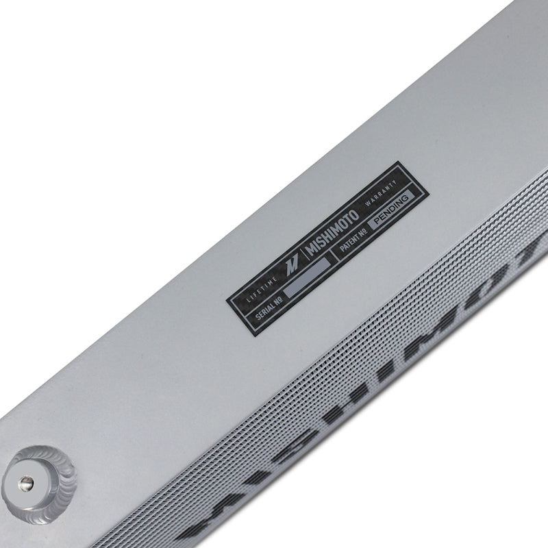 Mishimoto Universal Carbon Fiber Intercooler - Matte Tanks - 600mm Silver Core - S-Flow - DG V-Band