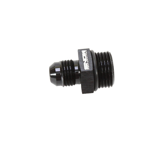 Snow Performance -8 ORB to -6AN Straight Fitting (Black) - SNF-60806