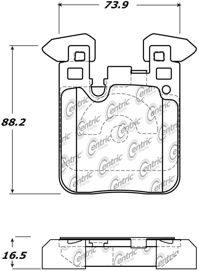 StopTech Street Performance Brake Pads BMW F22 M235i/F30 335i/F32 435i - Rear - eliteracefab.com