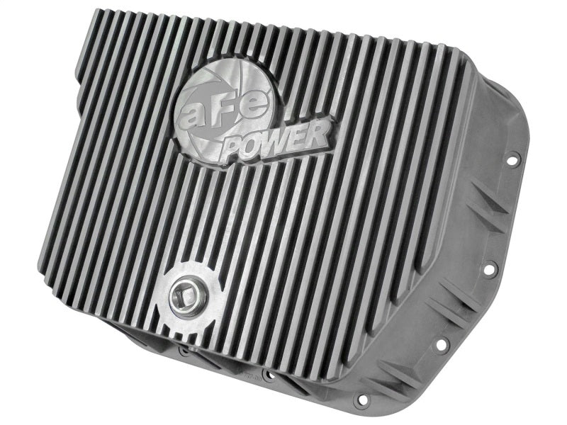 aFe Power Cover Trans Pan Machined Trans Pan 2006 Dodge RAM 5.9L Cummins - eliteracefab.com