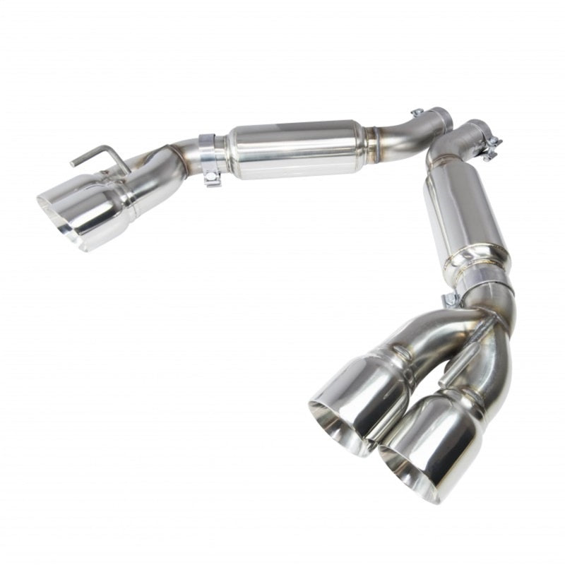 KOOKS AXLE-BACK EXHAUST POLISHED (2016+ CAMARO SS/ZL1) - eliteracefab.com