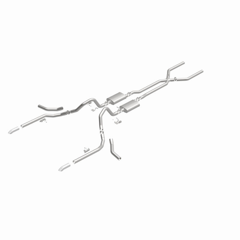 MagnaFlow 65-68 Chevy Impala All V8 Multiple Exit Options Crossmember-Back Perf Exhaust Magnaflow