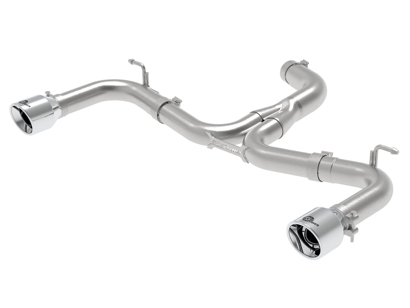aFe 18-20 VW GTI (MK7.5) 2.0L MACH Force-Xp 3in to 2.5in 304 SS Axle-Back Exhaust System- Pol. Tips aFe
