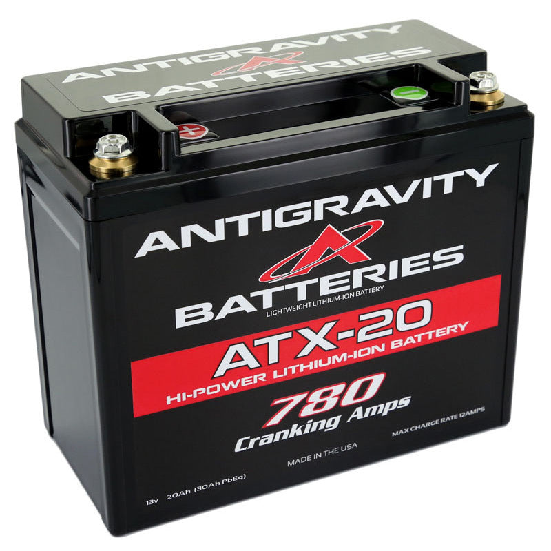 Antigravity XPS YTX20 Lithium Battery - Left Side Negative Terminal - eliteracefab.com