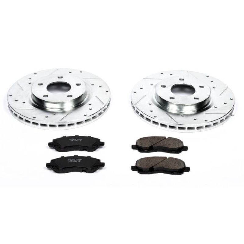 Power Stop 11-14 Chrysler 200 Front Z23 Evolution Sport Brake Kit - eliteracefab.com