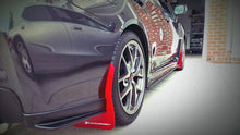 Load image into Gallery viewer, Rally Armor UR Mudflaps Black Urethane Red Logo 2015-2021 WRX / 2015-2021 STI - eliteracefab.com