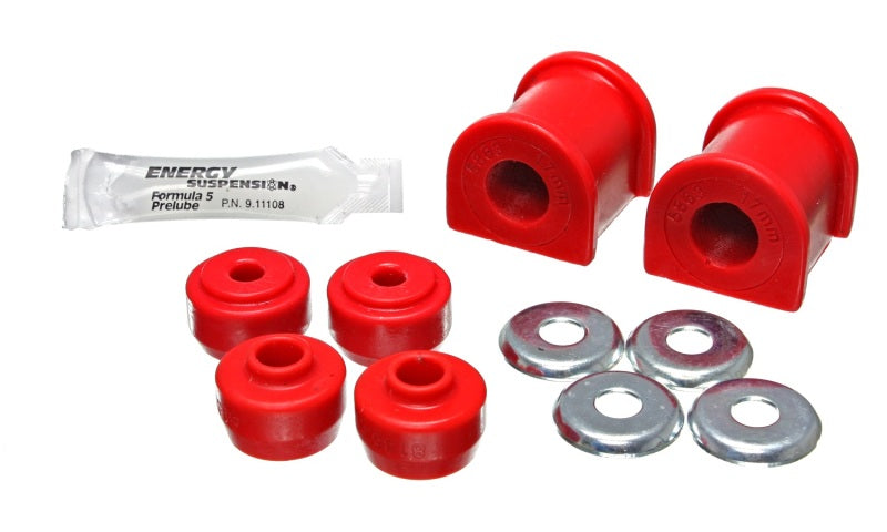 Energy Suspension 03-08 Lexus / 03-08 Toyota 4Runner Red 17mm Rear Sway Bar Bushing Kit - eliteracefab.com