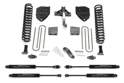 Fabtech 17-21 Ford F250/F350 4WD Diesel 6in Basic Sys w/Stealth - eliteracefab.com