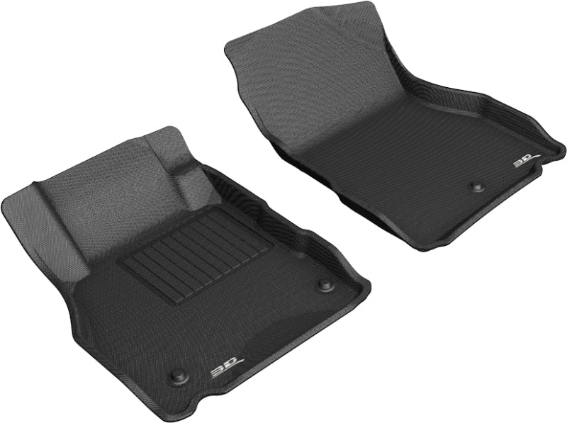 3D MAXpider L1NS11011509 2018-2019 Nissan Kicks Kagu 1st Row Floormat - Black