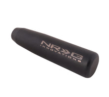 Load image into Gallery viewer, NRG Universal Short Shifter Knob - 5in. Length / Heavy Weight 1.27Lbs. - Black Wrinkle Finish - eliteracefab.com