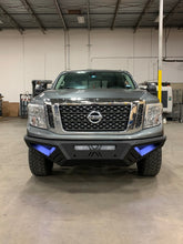 Load image into Gallery viewer, Road Armor 16-19 Nissan Titan XD SPARTAN Front Bumper - Tex Blk