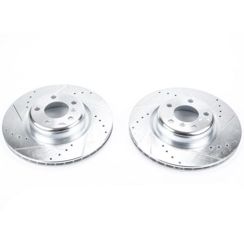 Power Stop 14-16 BMW 228i Rear Evolution Drilled & Slotted Rotors - Pair PowerStop