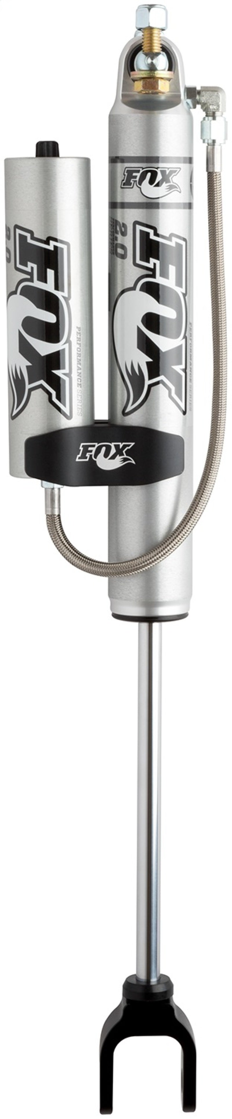 Fox 11+ Chevy HD 2.0 Performance Series 9.4in. Smooth Body Remote Res. Front Shock / 7-9in. Lift - eliteracefab.com