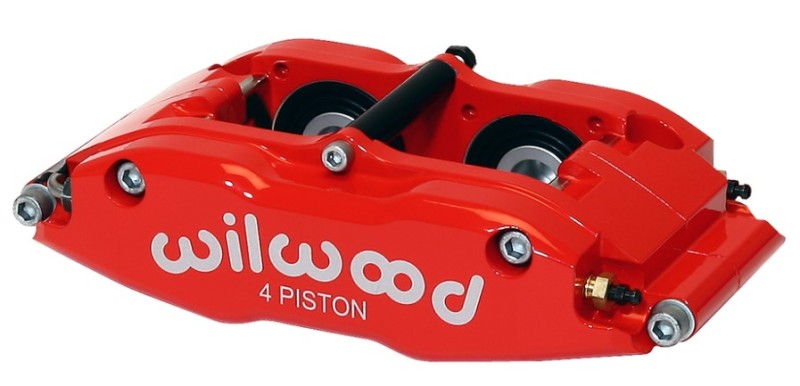 Wilwood Caliper-BNSL4R-Red 1.75in Pistons 1.10in Disc Wilwood