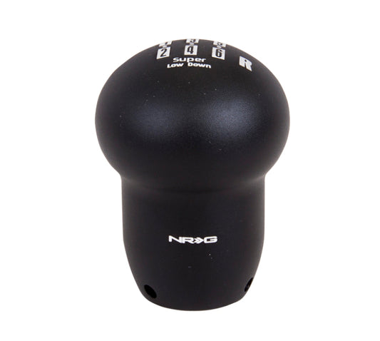 NRG Innovations Super Low Down 6-Speed Shift Knob - Black - SK-141BK