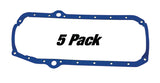 Moroso Pre-1985 Small Block Chevrolet Oil Pan Gasket - One Piece - Reinforced Steel (5 Pack)