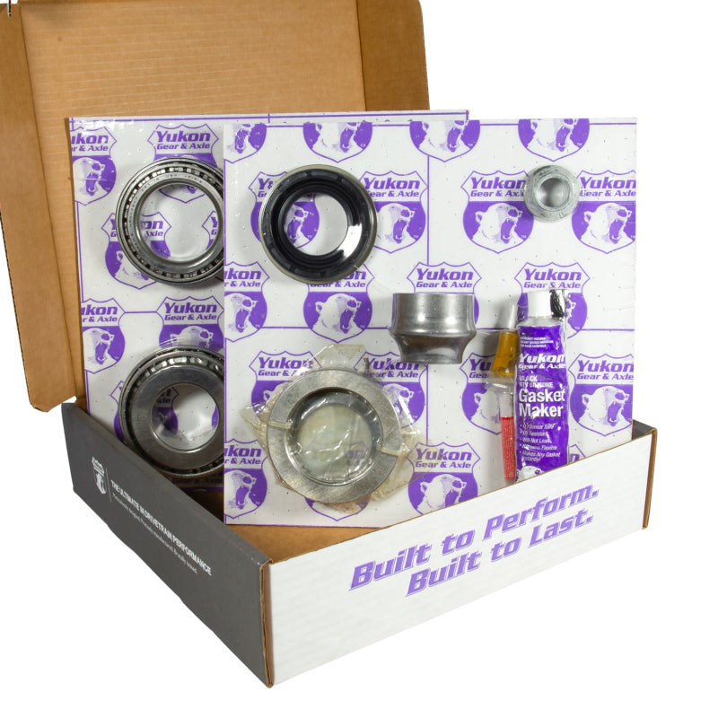 Yukon 9.75in Ford 3.55 Rear Ring & Pinion Install Kit Axle Bearings and Seal Yukon Gear & Axle