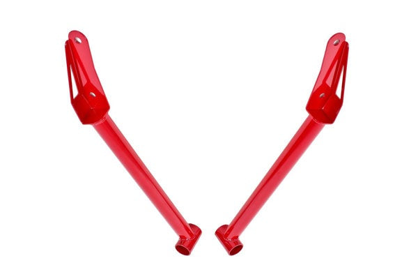 BMR CHASSIS BRACE FRONT OF REAR CRADLE RED (2016+ CAMARO) - eliteracefab.com
