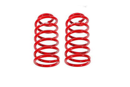 BMR REAR 1" LOWERING SPRINGS RED (79-04 MUSTANG) - eliteracefab.com