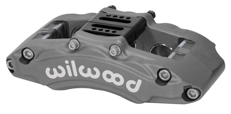 Wilwood Caliper - AT6 Lug Mount Anodized 1.75in/1.38in/1.38in Piston .75in Rotor - Right Side Wilwood