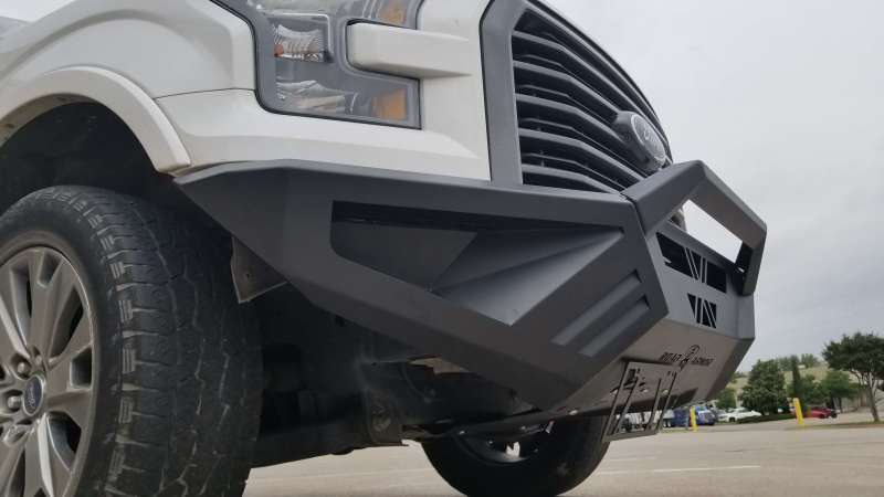 Road Armor 15-17 Ford F150 SPARTAN Front Bumper - Tex Blk Road Armor