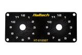 Haltech Dual Switch Panel w/Yellow Knob