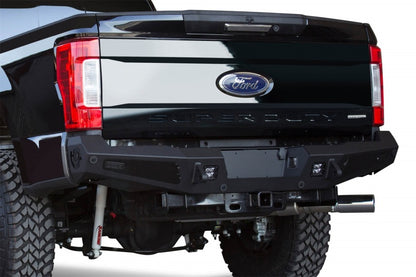 Addictive Desert Designs 17-18 Ford F-250 HoneyBadger Rear Bumper w/ Backup Sensor Cutouts Addictive Desert Designs